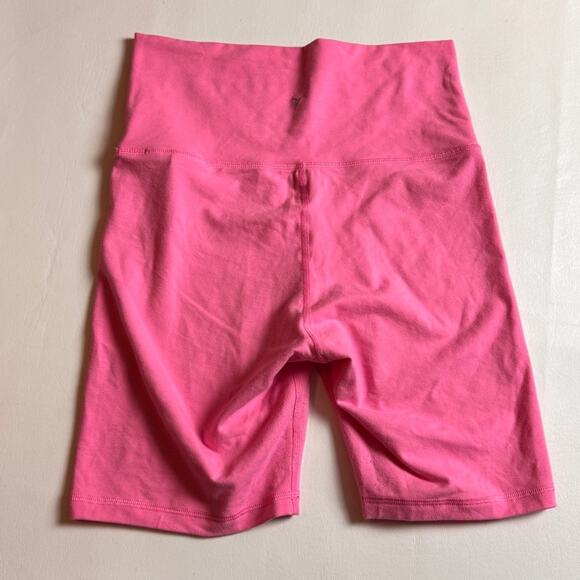 Old Navy Active Women's Athletic Sporty Workout Pink   Bike Shorts  Sz M - Picture 5 of 6